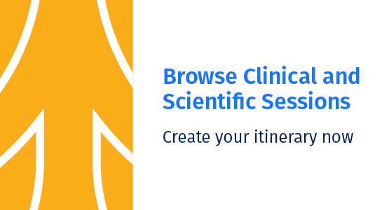 Browse ATS 2022 Clinical and Scientific Sessions and Create an Itinerary
