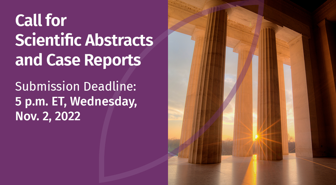 Call for Scientific Abstracts and Case Reports